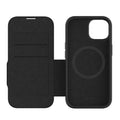 EFM Monaco E-leather Wallet Case Armour With D3O Plus Suits Iphone 15 (6.1") - Black/Space Grey - SuperSaverAU - view 5