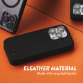 EFM Monaco E-leather Wallet Case Armour With D3O Plus Suits Iphone 15 Pro (6.1") - Black/Space Grey - SuperSaverAU - view 2