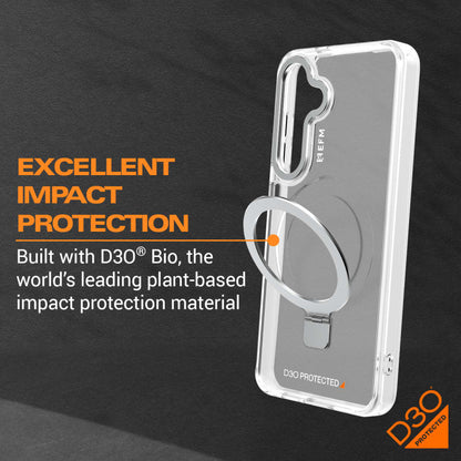 EFM Alta D3O BIO Case Armour Samsung Galaxy S24+ Clear