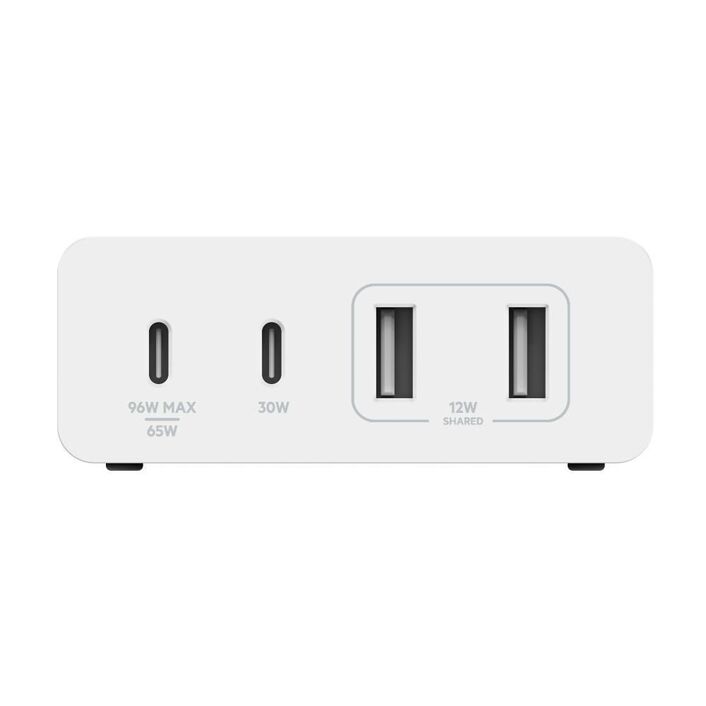 Belkin BoostCharge Pro 4-Port GaN Charger 108W Desktop Charger - White