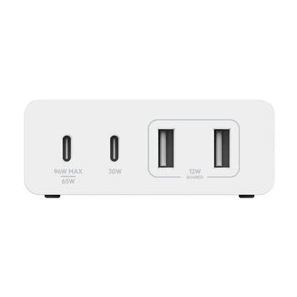 Belkin BoostCharge Pro 4-Port GaN Charger 108W Desktop Charger - White