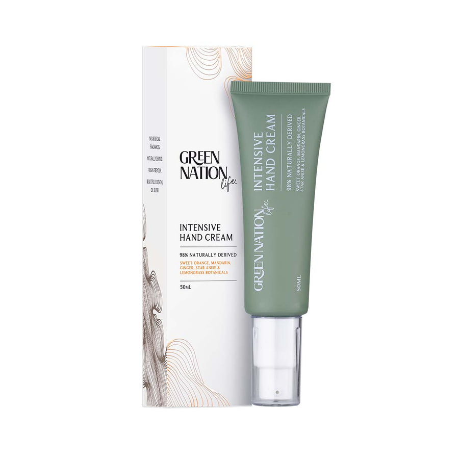Intensive Hand Cream Sweet Orange 50mL - Vegan, 98% Natural, Essential Oils - SuperSaverAU - view 1