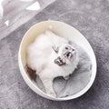 Spherical Cat Bed 40cm - Cozy Retreat for Cats & Small Pets, Stylish Design - SuperSaverAU - view 2
