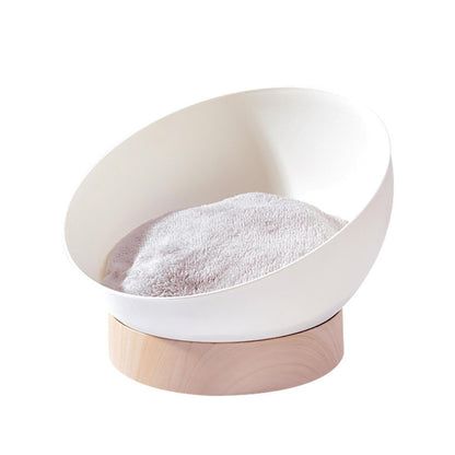 Spherical Cat Bed 40cm - Cozy Retreat for Cats & Small Pets, Stylish Design