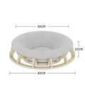 Timber Gyro Cat Nest Bed, 60cm x 60cm x 22cm, Scratch Resistant, Multi-functional - SuperSaverAU - view 4