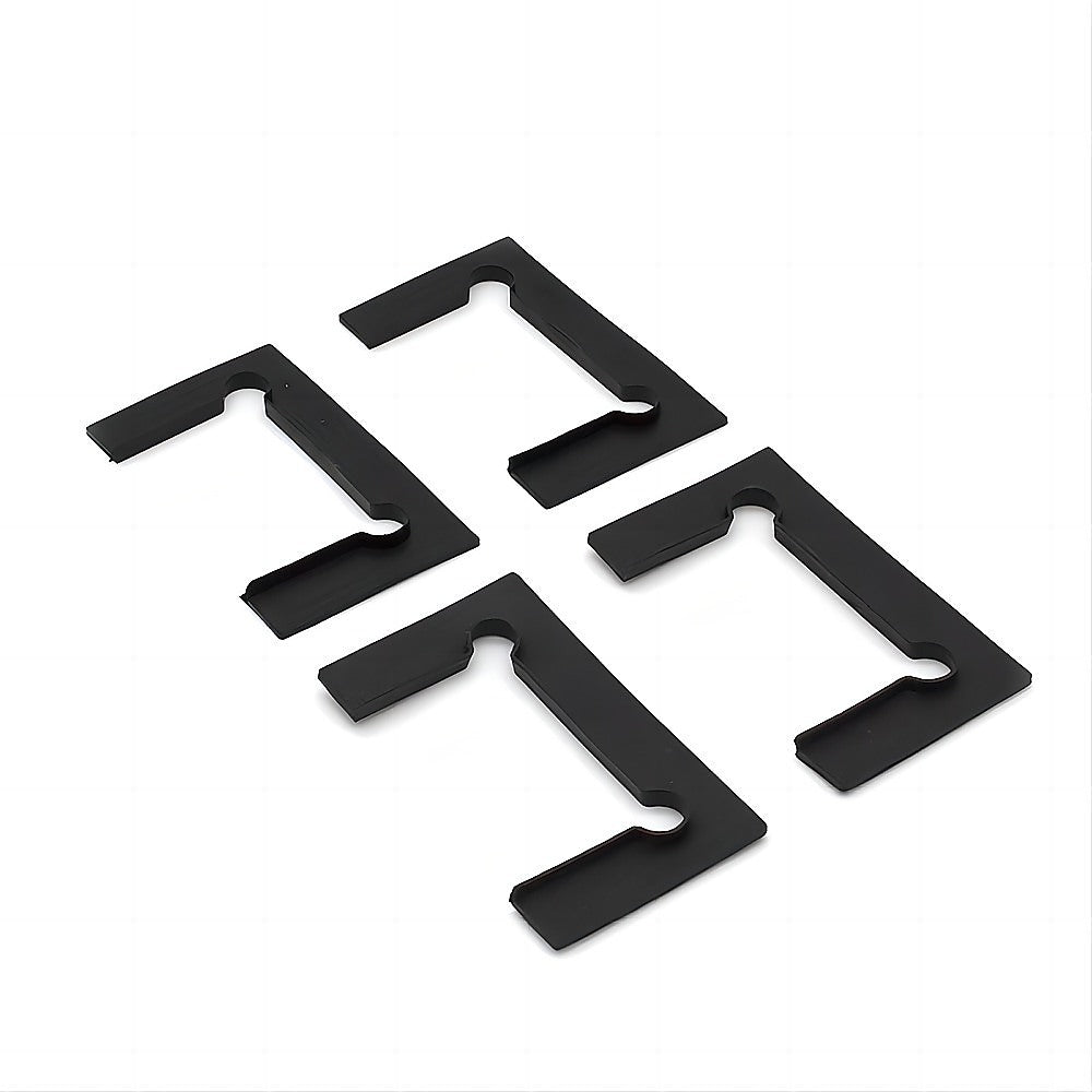 Della Francesca 120x70cm Corner Frameless Shower Screen with Nickel Channel