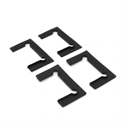 Della Francesca 120x70cm Corner Frameless Shower Screen with Gunmetal Brackets