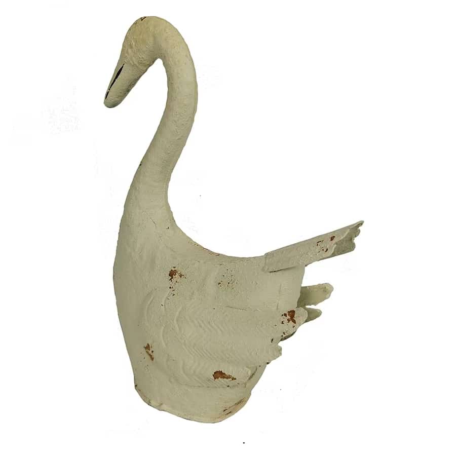 Country Duck Statue 33cm - Hand-Painted Garden Decor