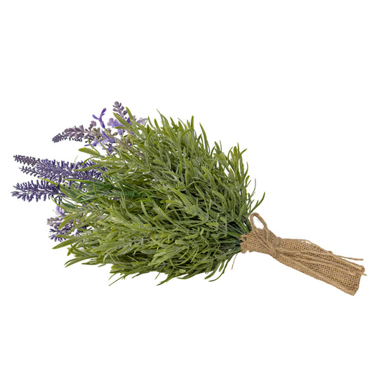 Artificial Lavender Bouquet Bunch 35cm