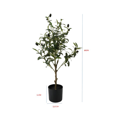 Potted Artificial Olive Tree 65cm