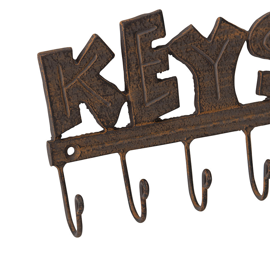 Cast Iron Trendy Wall Hanging Key Hooks 17cm