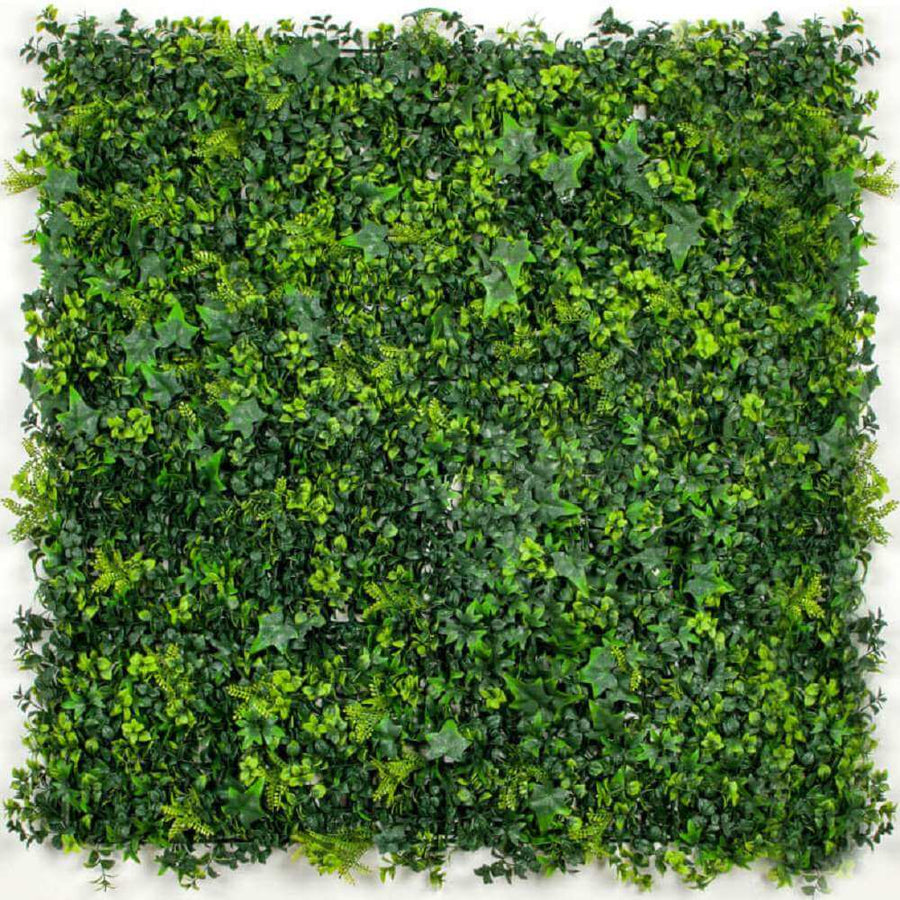 Designer Plants Luxury Spring Sensation Hedge Screen Green Wall Panel UV Resistant 100cm x 100cm - SuperSaverAU - view 1