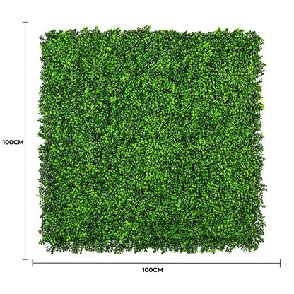 Luxury Deluxe Buxus (Bright) Hedge Panels UV Resistant 1m X 1m