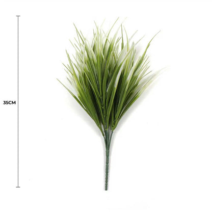White Tipped Grass Stem UV Resistant 35cm