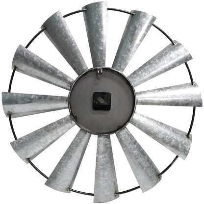 Windmill Wall Clock 60cm