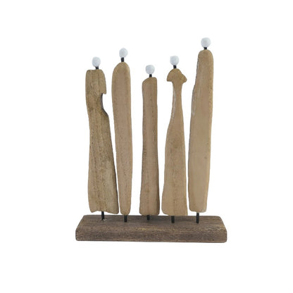 Contemporary Family + Friends Statue - 20cm Handcrafted