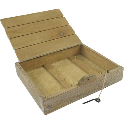 Handcrafted Wall Hanging Beach House Keybox 22cm