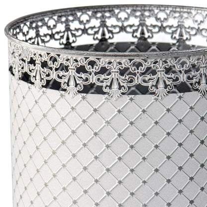 Set 2 French Country Round Planter / Storage 32cm