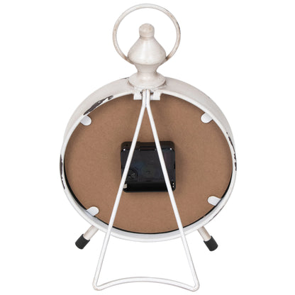 Round French Provincial Table Clock 18cm