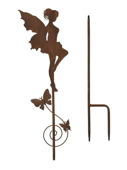 Set of 2 Assorted Fairy Garden Stakes 100cm