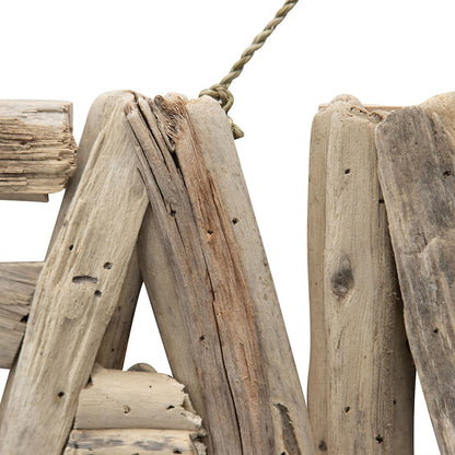 Hand-Made Driftwood 'Family' Wall Art 50x4cm