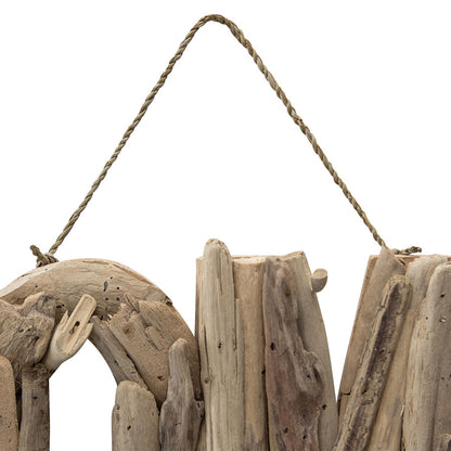 Hand-Made Driftwood 'Home' Wall Art 44x3cm