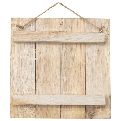 Handcrafted Karma Wall Art 20x20cm