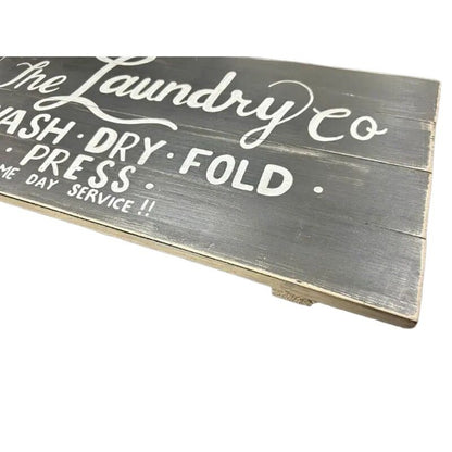 Handcrafted Laundry Co Wall Art 40cm