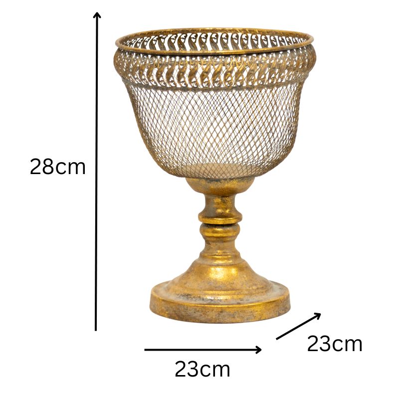 Lustre Footed Bowl 28cm
