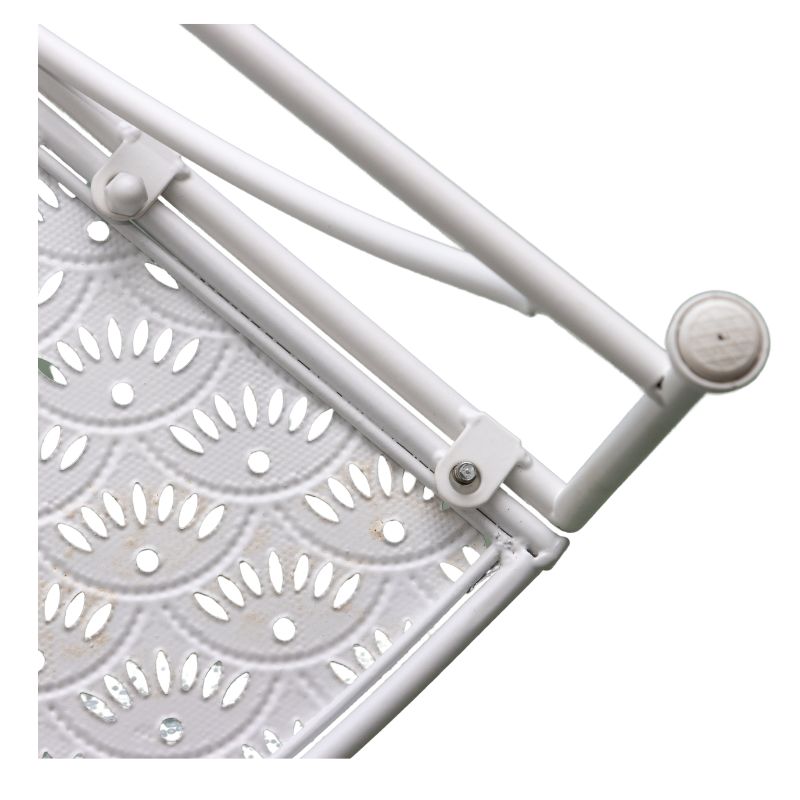 Riviera 3-Tier Round Corner Iron Potplant Stand 60cm