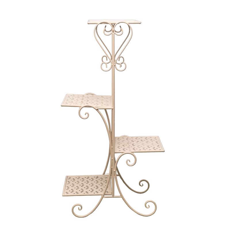 Bordeaux 4-Tier Iron Potplant Stand 83cm