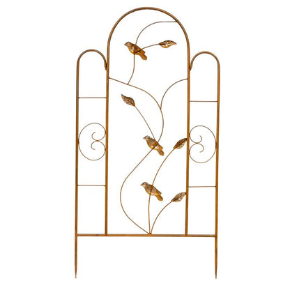 Birds Garden Stake / Climbing Plant Trellis 100cm