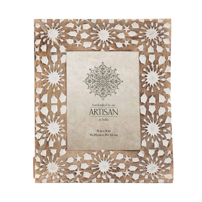 Handcrafted 6x8in 'Sunflower' Photoframe 31cm