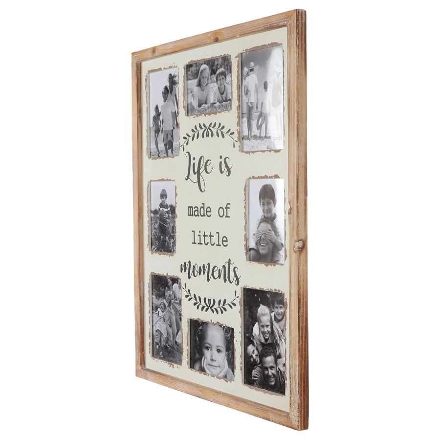 Happy Place' Wall Hanging Photo Gallery Collage 42x57cm