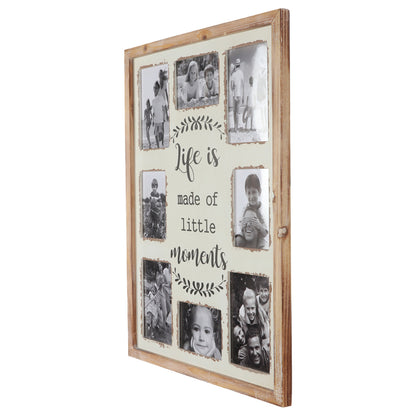 Happy Place' Wall Hanging Photo Gallery Collage 42x57cm