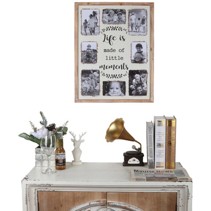 Happy Place' Wall Hanging Photo Gallery Collage 42x57cm