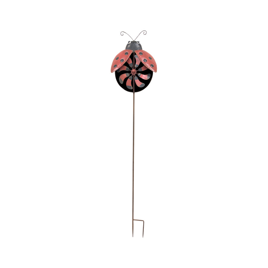 Ladybird Wind Spinner on Stake 150cm