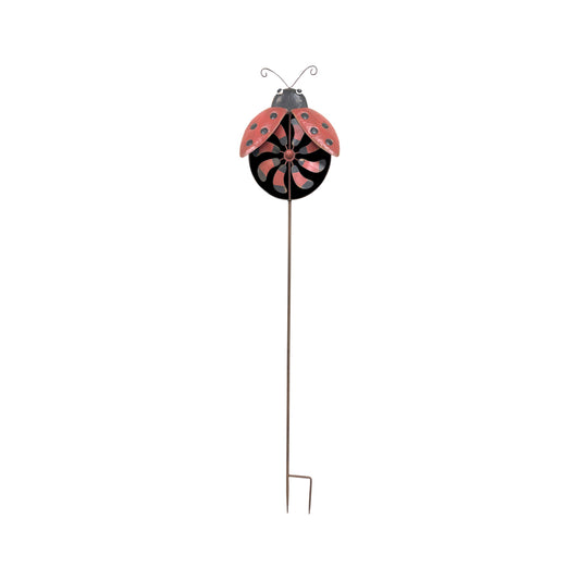 Ladybird Wind Spinner on Stake 150cm