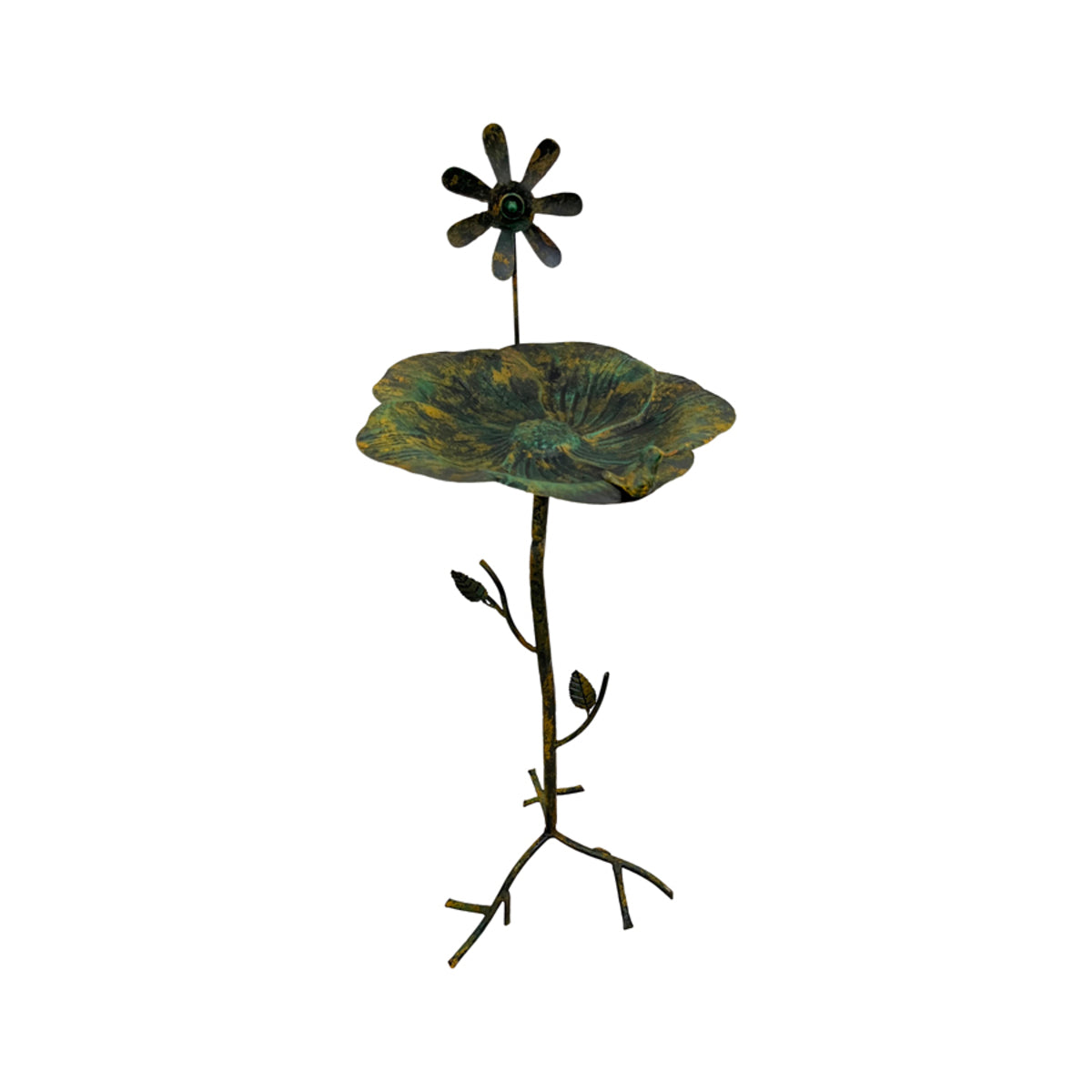 Lilypad on Branch Birdfeeder with Windmill - 93cm