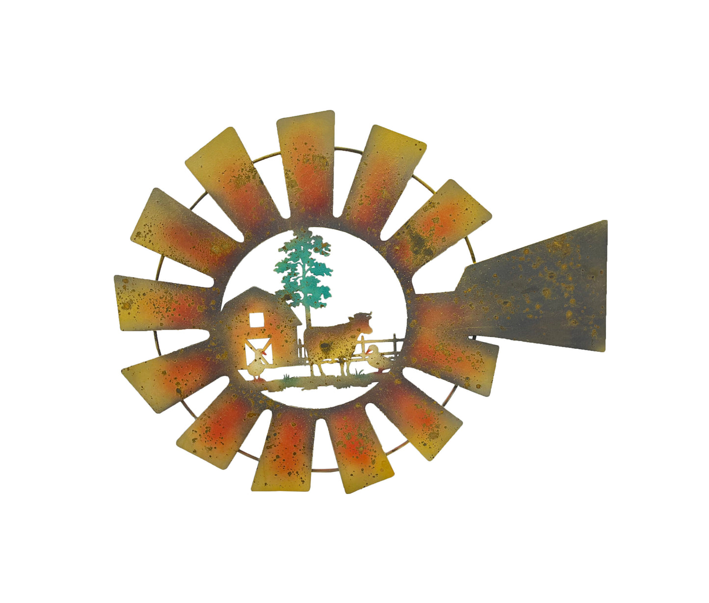 Laser Cut Windmill Or Farmhouse Wall Art 60x48cm