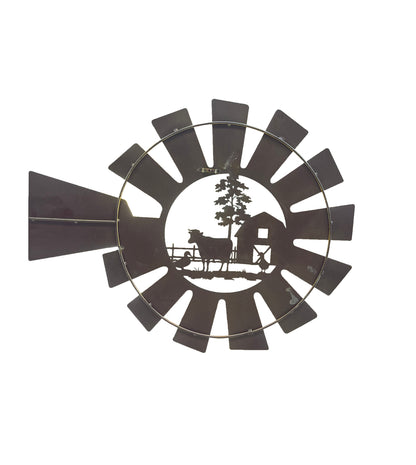Laser Cut Windmill Or Farmhouse Wall Art 60x48cm