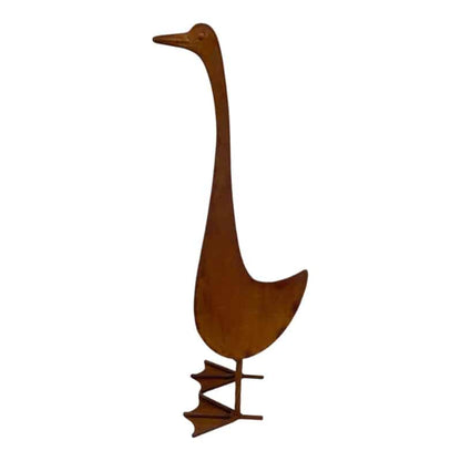 Mum Duck Garden Statue - 56cm Iron