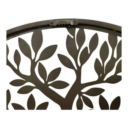 Round Laser Cut Tree Of Life w Roots + Birds 52cm