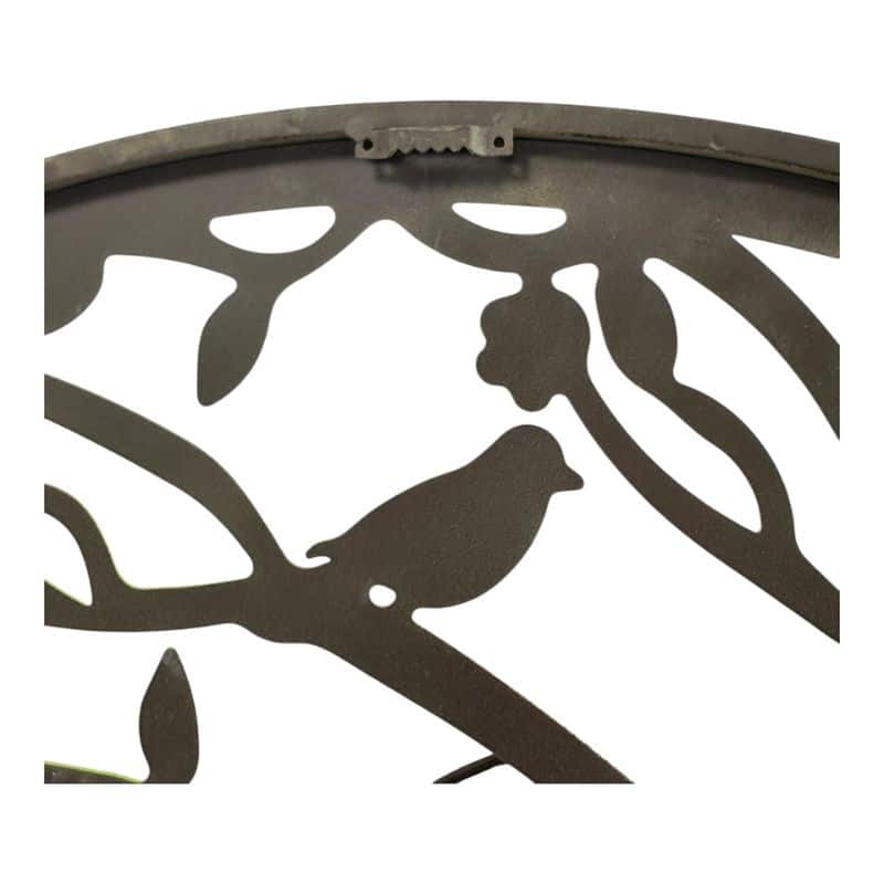 Premium Wall Art Decor: Round Laser Cut Tree of Life 80cm - Distressed Multi-Colour