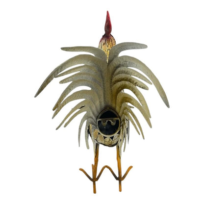Proud Rooster Iron Statue - 45cm