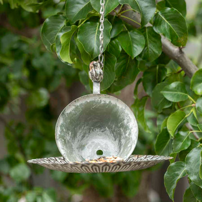 Hanging Cup Saucer Bird Feeder 57cm