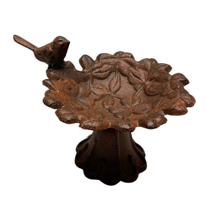 Antique Rust Cast Iron Footed Ring Holder 18cm