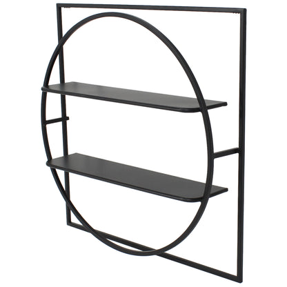 Eclipse 60cm Wall Hanging 2-Shelf Storage Stand