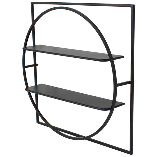 Eclipse 60cm Wall Hanging 2-Shelf Storage Stand