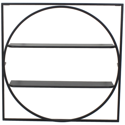 Eclipse 60cm Wall Hanging 2-Shelf Storage Stand